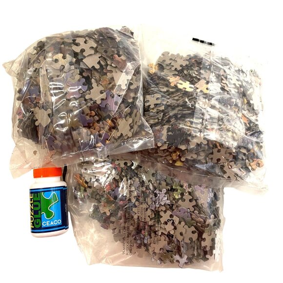 Ceaco Thomas Kinkade 3 Jigsaw Puzzles Boxed Set Popular Artist Family Hobby 2021 - Picture 6 of 6